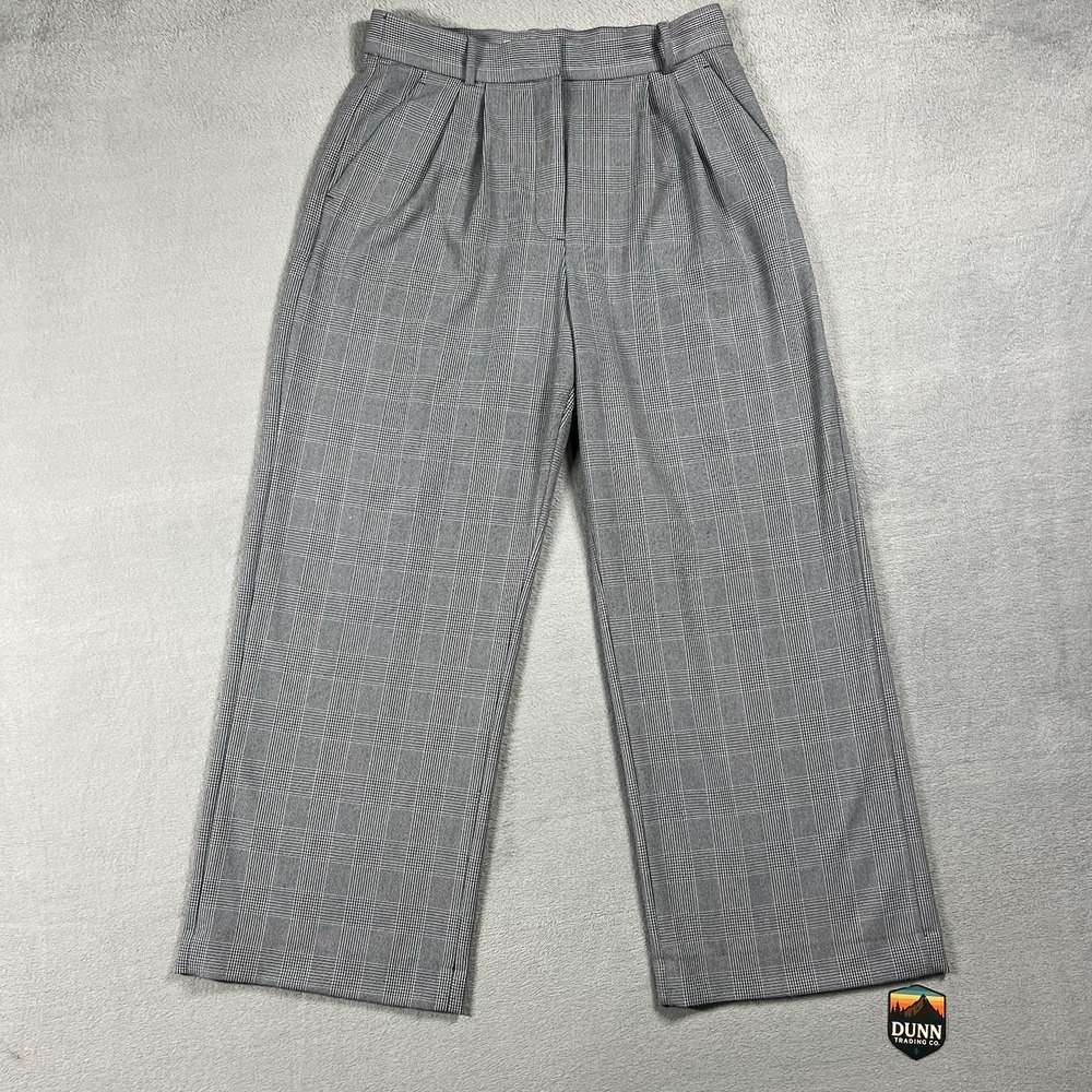 Abercrombie Fitch Pants Womens 30 Short Sloane Tailored Wide Leg High Rise